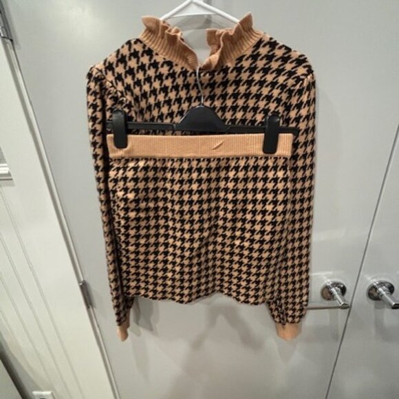 Janie and Jack Houndstooth Skirt and Sweater - Size 16